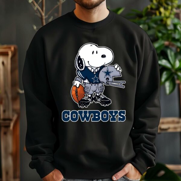 Snoopy A Strong And Proud Dallas Cowboys Player T Shirt 3 13