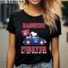 Snoopy And Woodstock Driving Car New York Rangers Shirt 2 women shirt