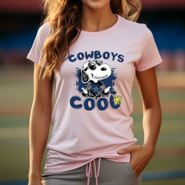 Snoopy Cool Dallas Cowboys NFL Shirt 3 pink shirt