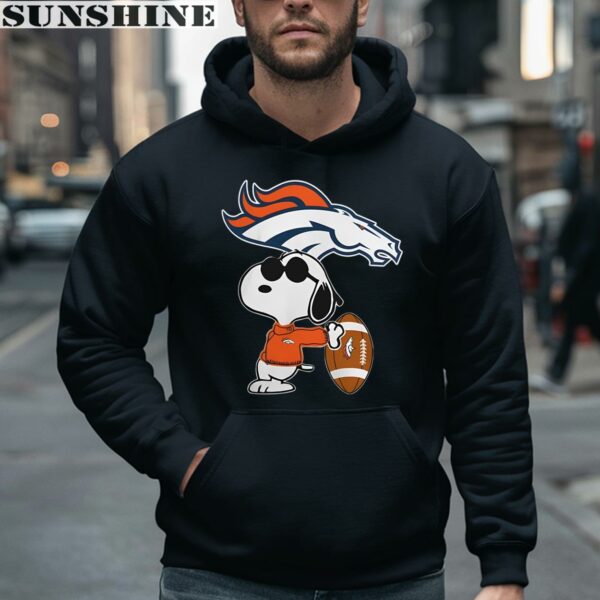 Snoopy Dog Peanuts NFL Denver Broncos Shirt 4 hoodie