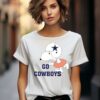 Snoopy Go Cowboys Shirt Dallas Cowboys Snoopy Dog Shirt 2 women shirt