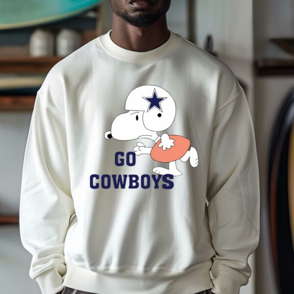 Snoopy Go Cowboys Shirt Dallas Cowboys Snoopy Dog Shirt 4 sweatshirt