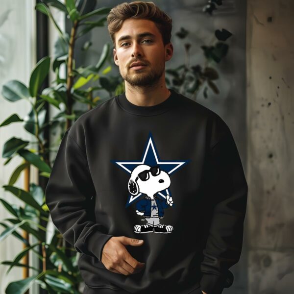 Snoopy Joe Cool To Be The Dallas Cowboys T shirt 3 sweatshirt