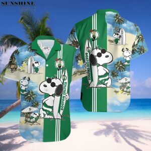 Snoopy NBA Boston Celtics Hawaiian Shirt 1 hawaiian