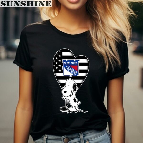 Snoopy New York Rangers In My Heart Shirt 2 women shirt