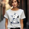 Snoopy Tattoo Dallas Cowboys Shirt 2 women shirt