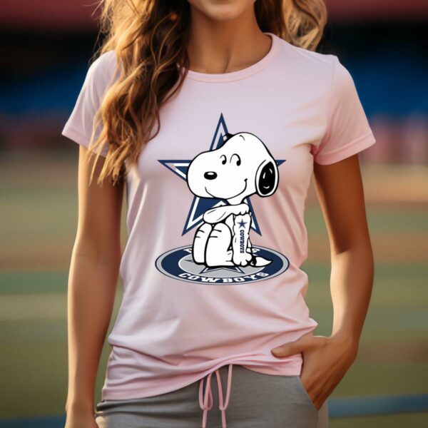 Snoopy Tattoo Dallas Cowboys Shirt 3 pink shirt