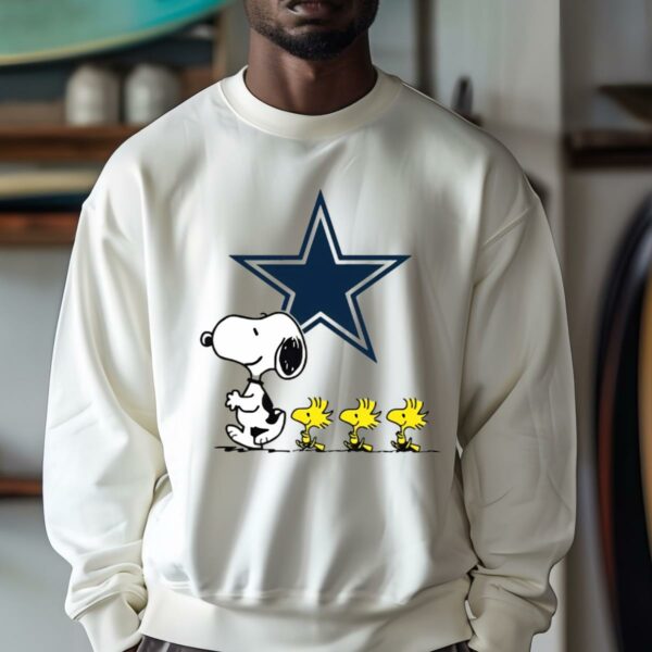 Snoopy Woodstock Dallas Cowboys Shirt 4 sweatshirt