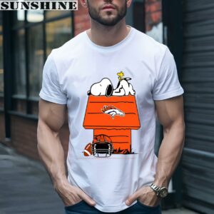 Snoopy Woodstock The Peanuts Denver Broncos Shirt 1 men shirt