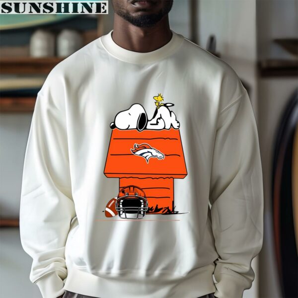 Snoopy Woodstock The Peanuts Denver Broncos Shirt 3 sweatshirt