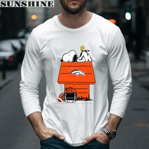 Snoopy Woodstock The Peanuts Denver Broncos Shirt 5 long sleeve shirt