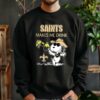 Snoopy and Woodstock New Orleans Saints T Shirt 3 sweatshirt