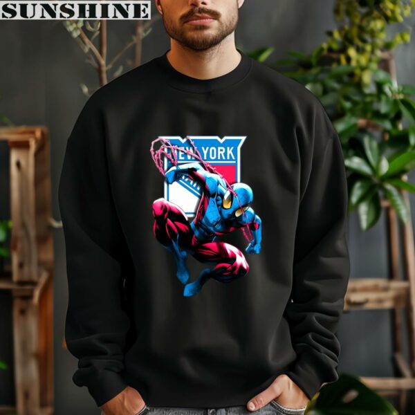 Spiderman New York Rangers Shirt 3 sweatshirt