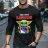 Star Wars Baby Yoda Hug New York Rangers Shirt 5 long sleeve shirt