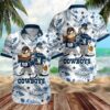 Taz and Bugs Dallas Cowboys Hawaiian Shirt 2 333333