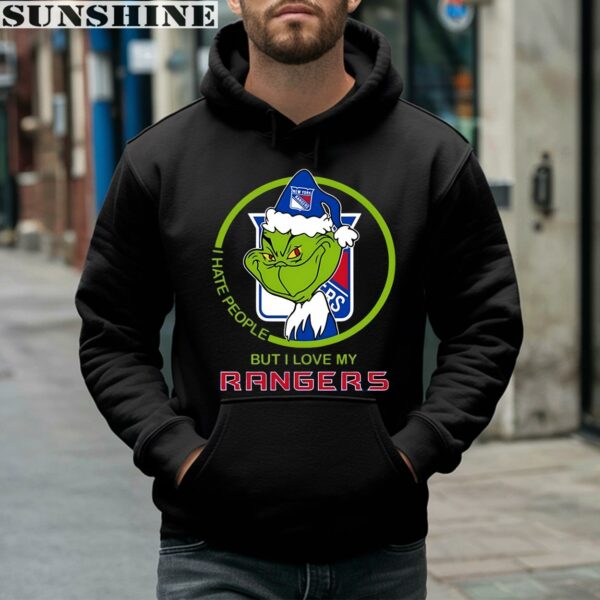 The Grinch New York Rangers Shirt 4 hoodie