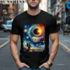 Total Solar Eclipse Shirt Astronaut Moon Painting Eclipse Viewing Tee 1 men shirt
