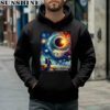 Total Solar Eclipse Shirt Astronaut Moon Painting Eclipse Viewing Tee 4 hoodie