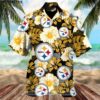 Tropical Flower Aloha Pittsburgh Steelers Hawaiian Shirt 2 hawaiian shirt 2