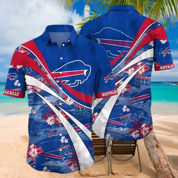 Tropical Flower NFL Buffalo Bills Hawaiian Shirt 1 hawaiian shirt