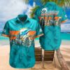 Tropical Summer Miami Dolphins Hawaiian Shirt NFL Gift 1 hawaiian shirt