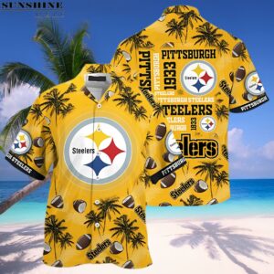 Tropical Summer Pittsburgh Steelers Hawaiian Shirt 1 hawaiian