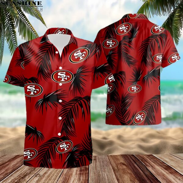 Tropical Summer San Francisco 49ers Hawaiian Shirt 2 hawaiian shirt 2