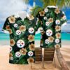 Tropical Summer Steelers Hawaiian Shirt NFL Football Gift 1 hawaiian shirt