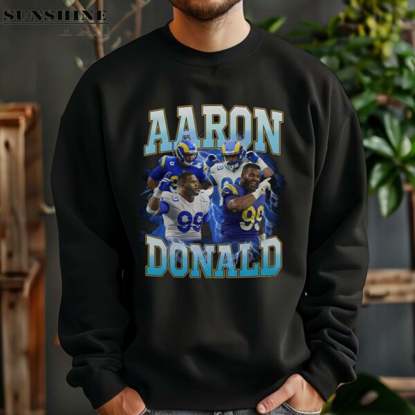 Vintage Aaron Donald Los Angeles Rams Shirt 3 sweatshirt