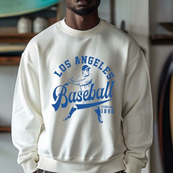 Vintage Los Angeles Dodgers Est 1890 Baseball Shirt 3 10