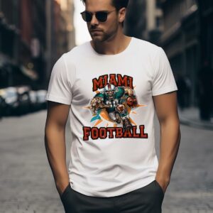 Vintage Miami Dolphins T shirt Gift For Fans 1 men shirt