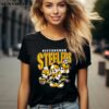 Vintage Mickey Donald Duck And Goofy Pittsburgh Steelers Shirt 2 women shirt
