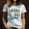 Vintage Style Miami Football Shirt 2 women shirt
