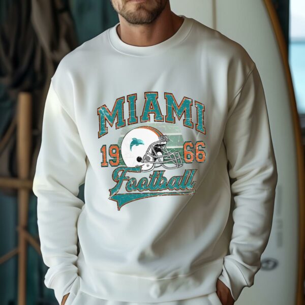 Vintage Style Miami Football Shirt 3 sweatshirt