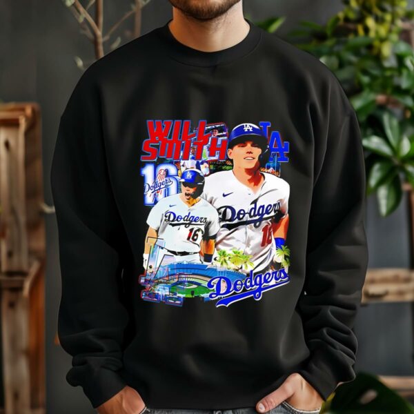 Will Smith Los Angeles Dodgers Baseball Retro Shirt Gift For Fans 3 13