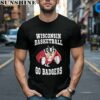 Wisconsin Badgers Basketball Go Badgers Mascot Shirt 1 men shirt