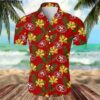 Yellow Tropical Flower 49ers Hawaiian Shirt NFL Gift 2 hawaiian shirt 2
