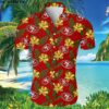 Yellow Tropical Flower 49ers Hawaiian Shirt NFL Gift 3 Hawaiian Shirt