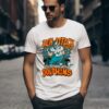 Zach Thomas Miami Dolphins Attack Dolphins Player Caricature Shirt 1 men shirt
