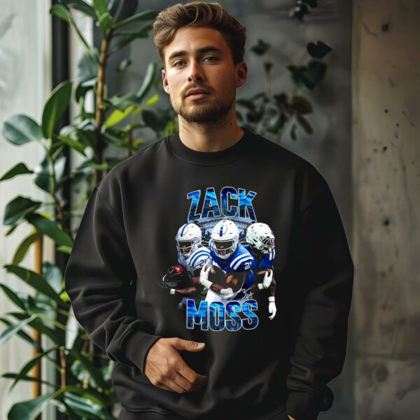 Zack Moss Indianapolis Colts NFL Football Shirt 3 sweatshirt