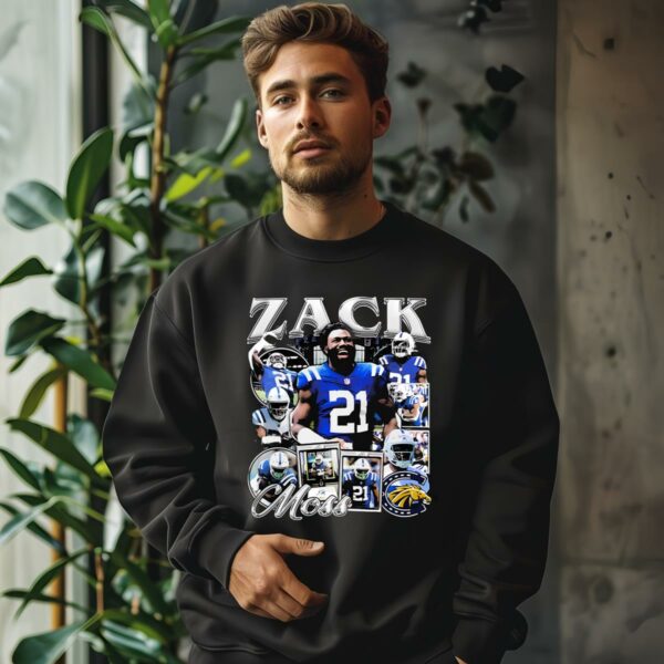 Zack Moss Indianapolis Colts T shirt Gift For Fans 3 sweatshirt