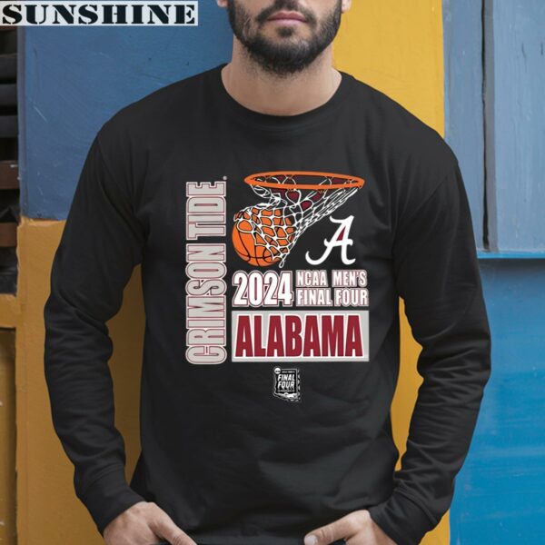 2024 NCAA Alabama Crimson Tide Final Four Shirt 5 long sleeve shirt