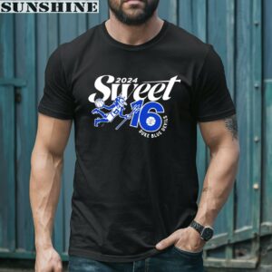2024 Sweet 16 Duke Blue Devils Shirt 1 men shirt