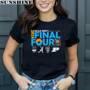 4 Teams Logo Sunset 2024 NCAA Final Four Shirt