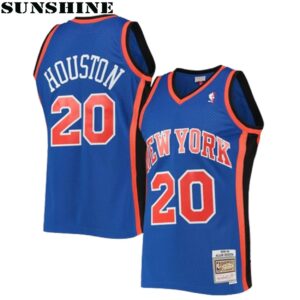 Allan Houston New York Knicks Swingman Jersey Blue 1 Jersey