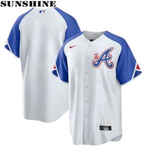 Atlanta Braves Nike Official Replica City Connect Jersey Mens