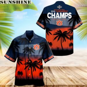 Auburn Tigers 2024 SEC Mens Basketball Hawaiian Shirt