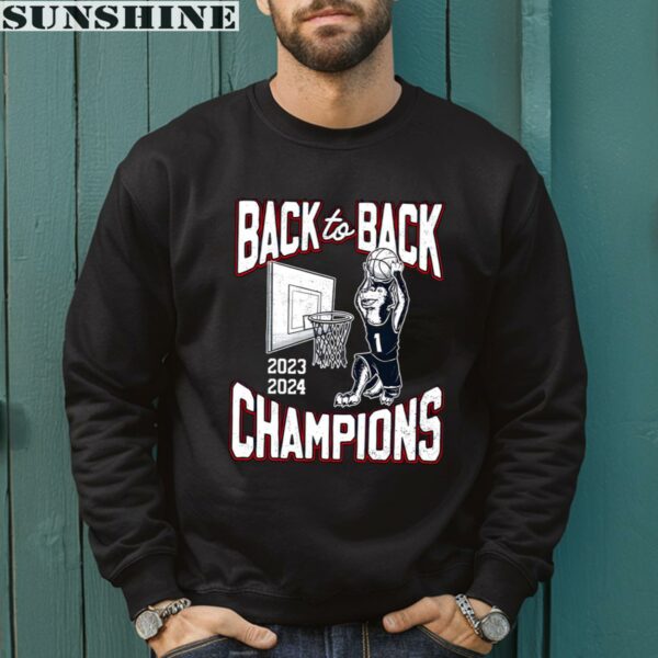 Back To Back National Champions Husky Dunk UConn Shirt 3 sweatshirt