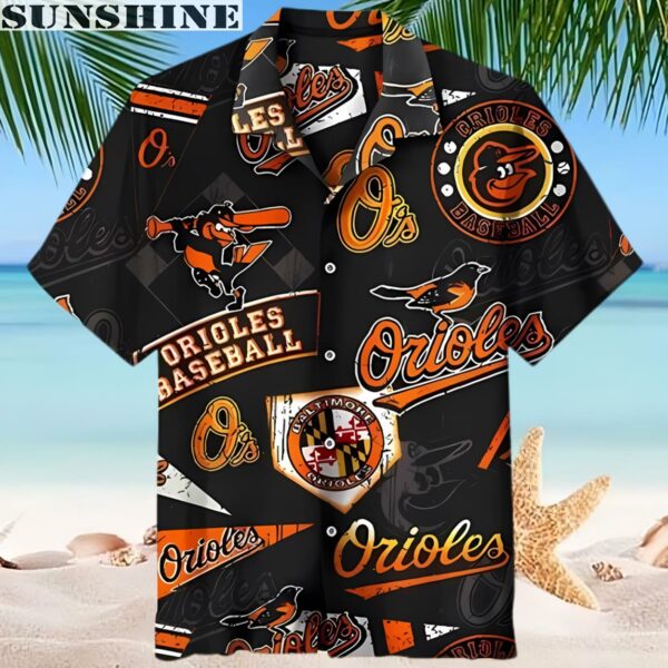 Baltimore Orioles Hawaiian Shirt Baseball Summer Gift 2 hawaiian shirt