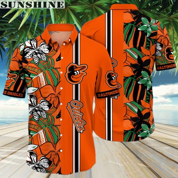 Baltimore Orioles Hawaiian Shirts Summer Tropical Gift 3 Aloha shirt